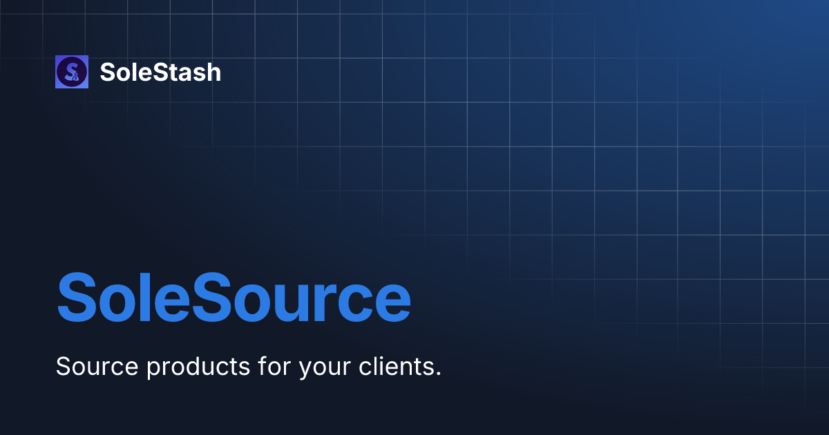 SoleSource SoleStash